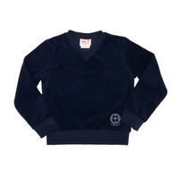 Joan dachs Velour school sweater