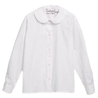 peter pan white blouse