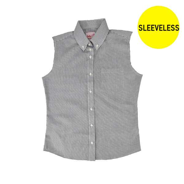 Sleeveless checked shirt 