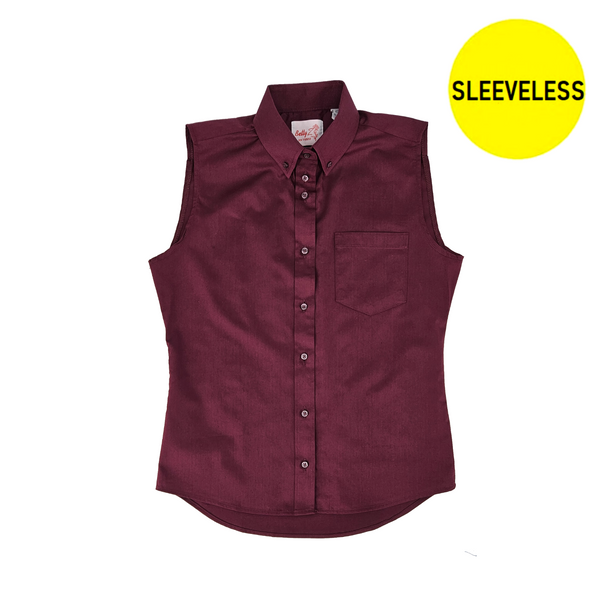 Maroon Sleeveless shirt