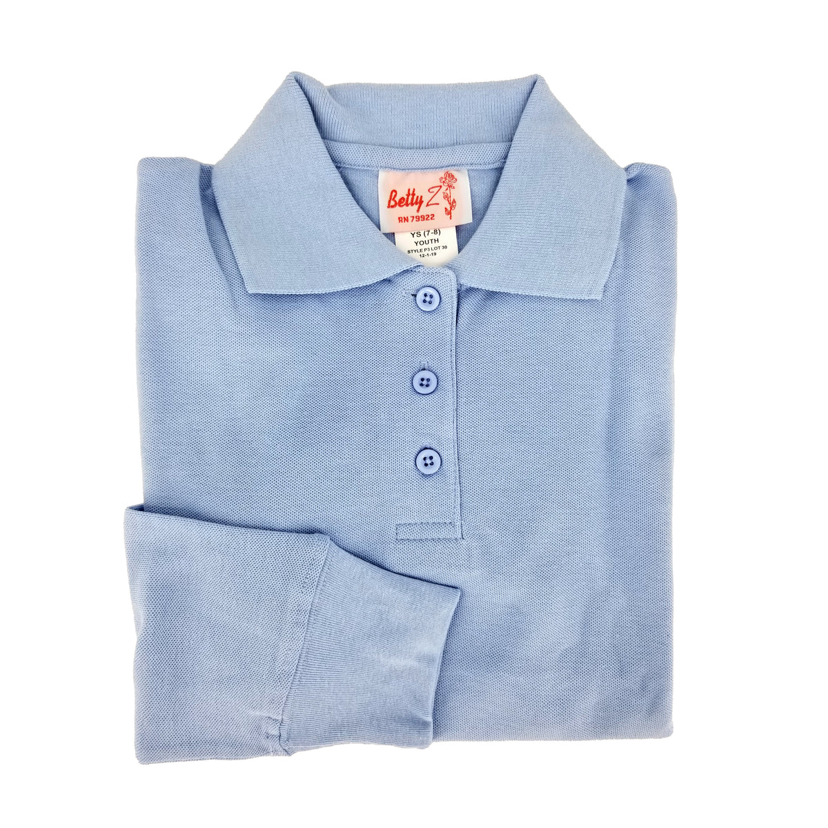 Light Blue Polo Shirt - P3 – Fraylich School Uniforms